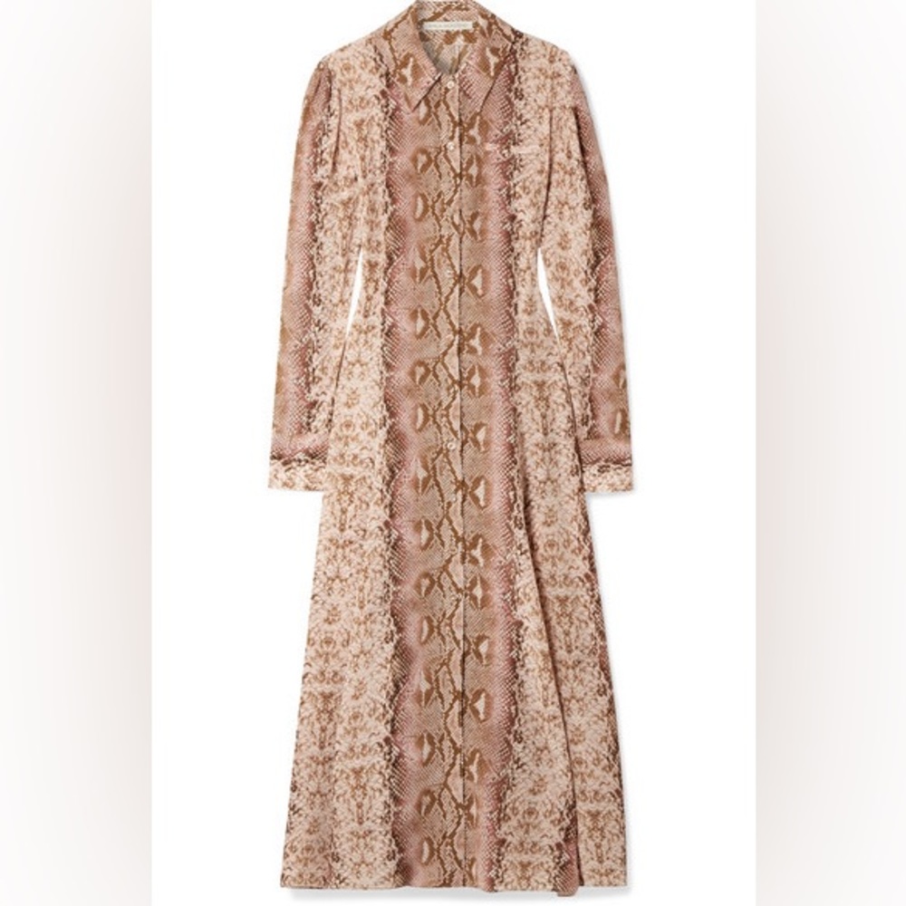 Emilia Wickstead - Pink Pattern shirt dress